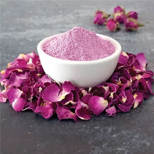 تصویر 1 از گل محمدی پودر شده با کیفیت طبیعی و عطر مطبوع برای آشپزی  و دمنوش ها